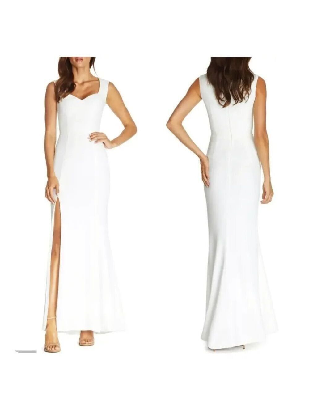 NWOT Dress The Population Monroe Side Slit Gown